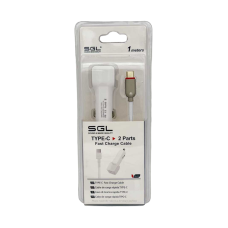 Φορτιστής αναπτήρα αυτοκινήτου με 2 θύρες USB - TypeC - FA1-V2 - 1m - 099637