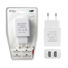Αντάπτορας φόρτισης πρίζας με 2 θύρες USB - S2 - 099712