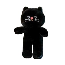 Λούτρινο κουκλάκι Γατάκι - 31cm - 660044 - Black