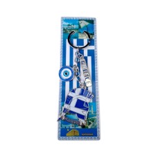 Τουριστικό μπρελόκ Souvenir - Σετ 12pcs - Greece - 127204
