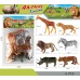 Σετ φιγούρες ζώων της ζούγκλας - 6pcs - H6366 - 314222
