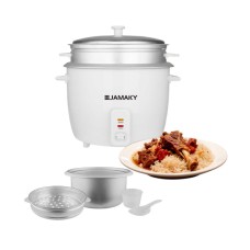 Ηλεκτρικός μάγειρας ρυζιού - Rice Cooker - JMK7501 - White - 501018
