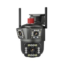 Κάμερα ασφαλείας IP - Triple - WiFi - V380 - 008005