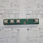 COMBI - PCB HIGH POWER FWD-SWR METER & TX/RX SWITCH & 1x3 ANNTENA SELECTOR