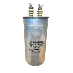 SIEMENS High Voltage Capacitor 8 MFD 4KV