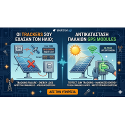 Αναβάθμιση GPS Module για Ηλιακούς Trackers